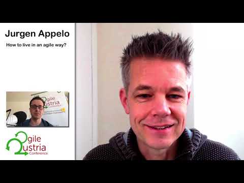Jurgen Appelo on "How to live in an agile way"