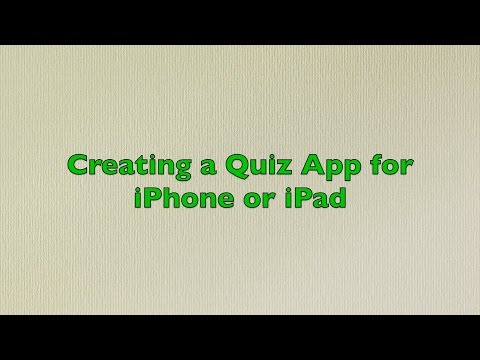 Creating a Simple App for iPhone - Quiz for Capital of Countries