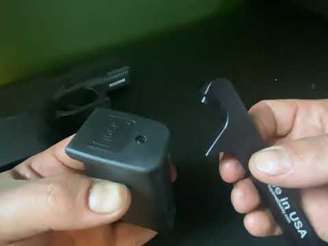 Pearce Grip Extension Glock 26, Modify for EDC PG39 #edc #concealcarry #weapons #tacticool
