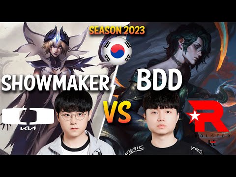 DK Showmaker vs KT BDD - Showmaker LEBLANC vs BDD HWEI Mid - Patch 13.24 KR Ranked