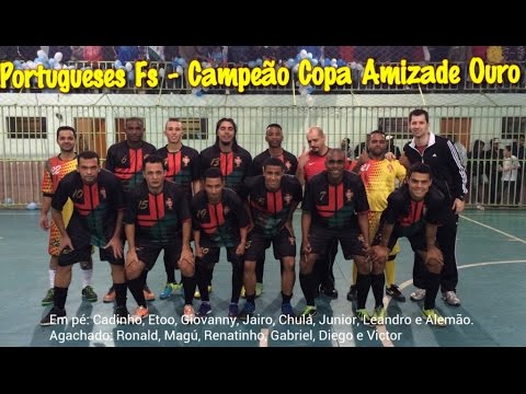 Portugueses x Aguia Azul - Final Copa Amizade 2014 - Ouro