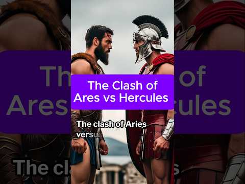 The Clash of Ares vs Hercules! #hercules #aresvshercules #shorts