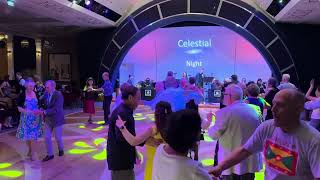 Cunard Queen Mary 2, March 2025. Queens Room Musicians, a Samba