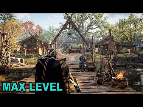 Assassin's Creed Valhalla - Exploring MAX LEVEL Settlement & Merchant New Items Showcase