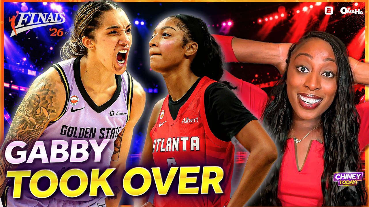 Gabby Williams TAKES OVER! Valkyries Win WNBA Finals Game 1 vs. Angel Reese & Dream | Chiney Today