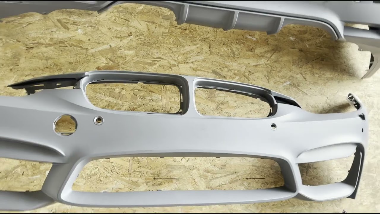 BMW 3 серия F30/F31 2012-2019 гг. Комплект обвеса с крыльями (F80 M3) Video 2