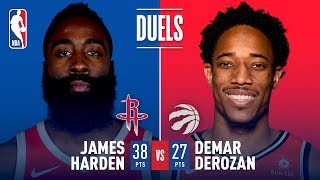 DeMar DeRozan - Toronto Raptors - James Harden - Houston Rockets