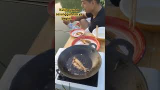 Download lagu Mancing ikan langsung di goreng dan di santap #streetfood #kuliner #food mp3