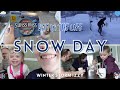 DAY IN THE LIFE || Winter Storm Izzy! || Cozy Day || Family fun day || Slow Living