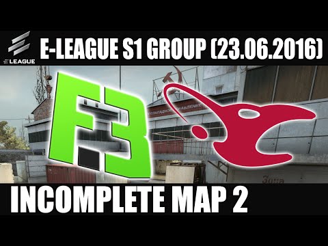 [INCOMPLETE] Mousesports vs Flipsid3 Tactics | Semi Final Map 2 (Cache) E-LEAGUE (23.06.2016)