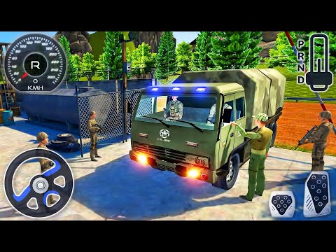 US Offroad Military Transporter Driving - Army Truck Driver Simulator - Android GamePlay #2