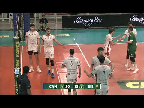 Highlights Campi Reali Cantù - Emma Villas Codyeco Lupi Siena 3-2