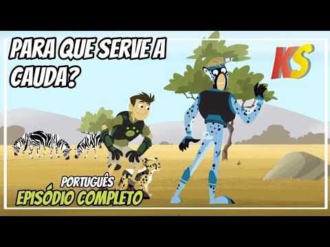 Kratts series - o mau funcionamento da cauda - episódio NOVO completo em português - #Krattsseries