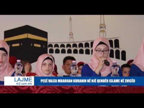 PESË VAJZA MBARUAN KURANIN NË NJË QENDËR ISLAME NË ZVICËR