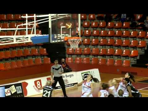 Liga Femenina Jornada4 Beroil Ciudad de Burgos 57 Vs 52 SPAR UniGirona