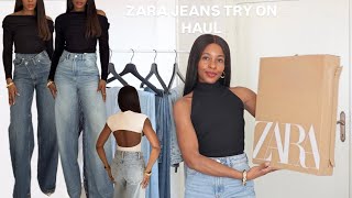 ZARA JEANS TRY ON HAUL 2026 |Is Zara Jeans Denim Friendly?