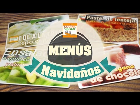 Menús navideños - Cocina Vegan Fácil
