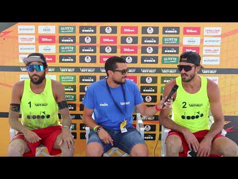 #BVTricoloreGold: Daniele Lupo e Alex Ranghieri dopo la semifinale vinta contro Rossi-Caminati