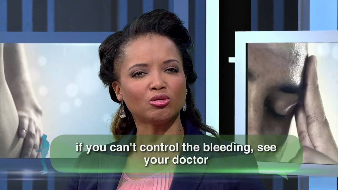 What to do when you bite your tongue