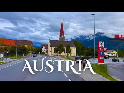 Austria Scenic Drive in Tyrol | Fern Pass Alpine Road Journey 4K