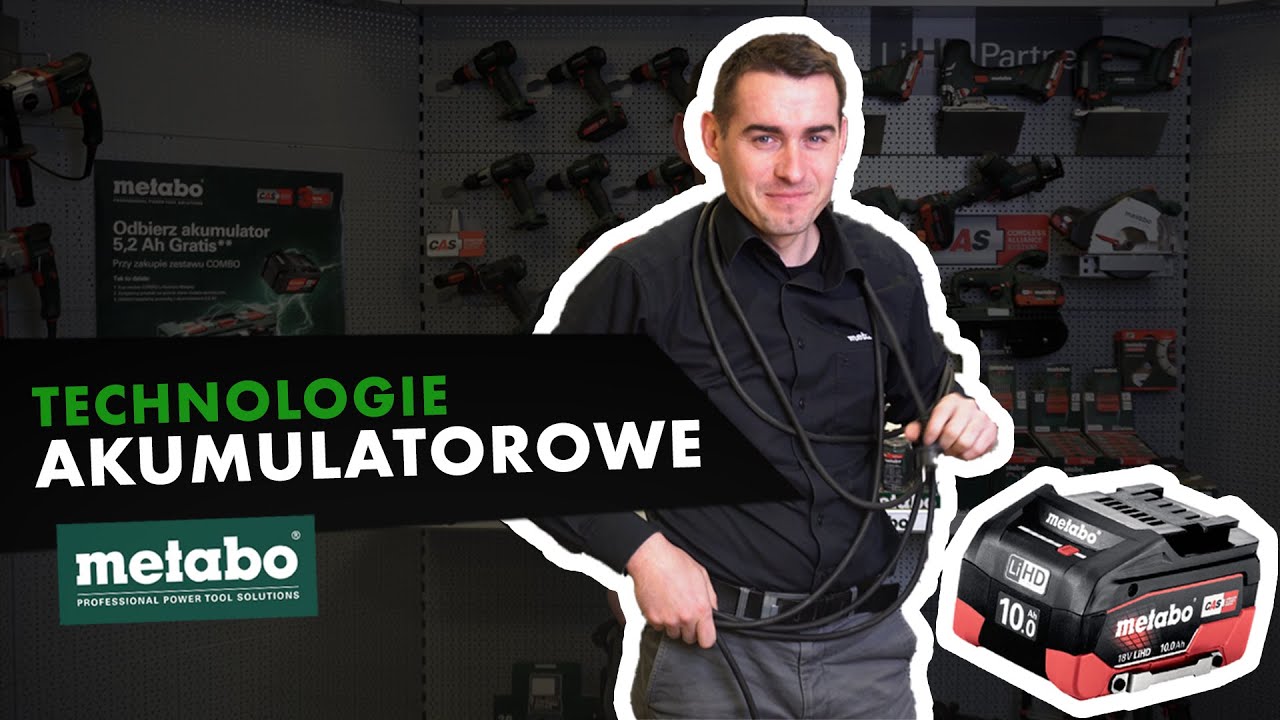 Metabo Technologie Akumulatorowe CAS - Niezawodność