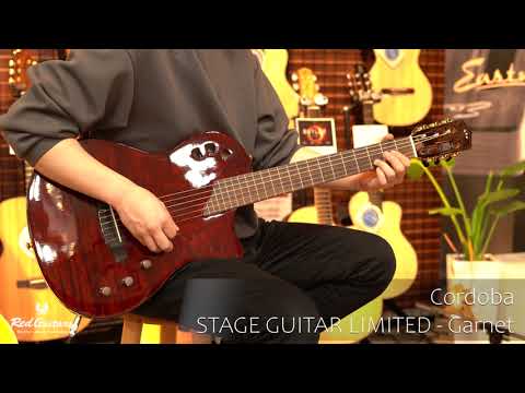 Cordoba Limited Edition Stage Nylon-string Acoustic-electric Guitar Garnet w/Padded Gig Bag image 6