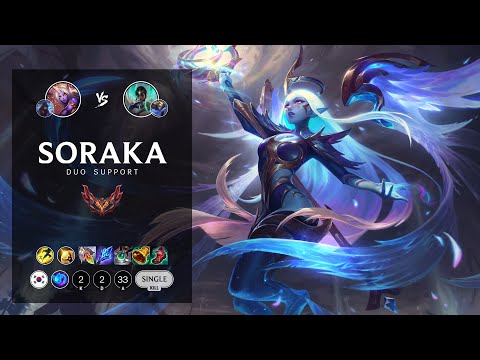 Soraka Support vs Karma - KR Grandmaster Patch 12.8