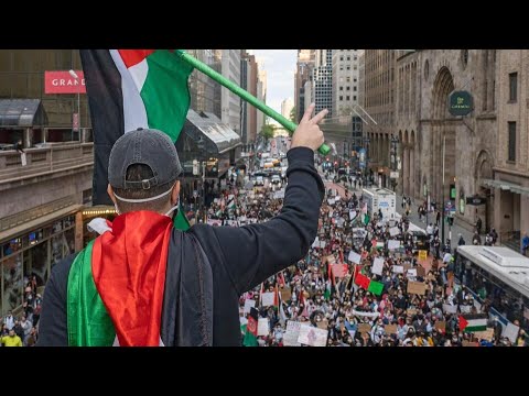 Pro-Palestine protest in New York City