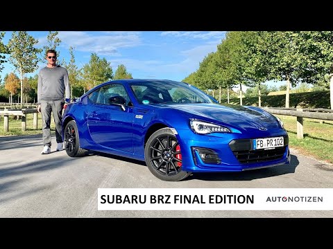 AUTONOTIZEN sagt "Auf Wiedersehen": Subaru BRZ Final Edition Abschieds-Review, Test, Fahrbericht
