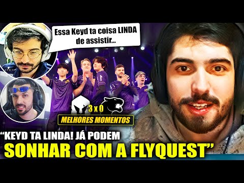 A KEYD ACORDOU! Reação dos STREAMERS de TODOS OS MELHORES MOMENTOS da SÉRIE: KEYD e FÚRIA
