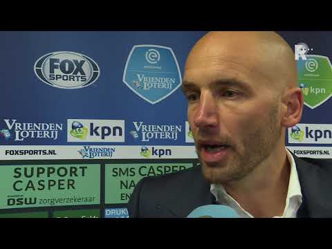 Mitchell van der Gaag na Excelsior-Sparta (1-1): 'Teleurstelling overheerst'