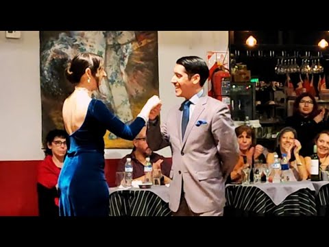 Maria Celeste Cimino y Luciano Millaqueo. Mano Brava (Troilo) Milonga Doso 16jun23 (2/3)