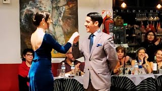 Maria Celeste Cimino y Luciano Millaqueo. Mano Brava (Troilo) Milonga Doso 16jun23 (2/3)