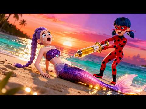 LADYBUG&rsquo;s Dark Betrayal 😱 | RUMI the Mermaid Poisoned and Left Alone 💔 Kpop Demon Hunters