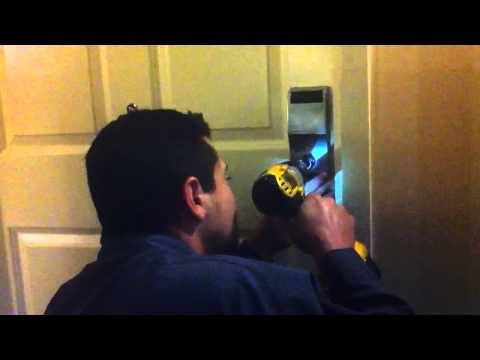 Unlocking a broken Onity door lock
