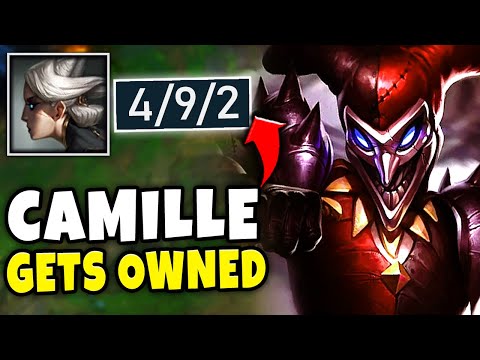 PINK WARD VS. HYPER AGGRESSIVE CAMILLE!! NO WORRIES FOR SHACO - League of Legends