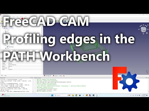 CNC Profiling – Cutting Outlines with G-Code | FreeCAD Ep.2 | CAM Profile Operation Basics