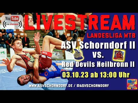 2023-10-03 13:00 Uhr /  WRV-Landesliga - ASV Schorndorf II vs. Red Devils Heilbronn II