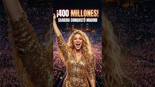 ¡Shakira generó 400 MILLONES con solo 13 conciertos! 😱🔥