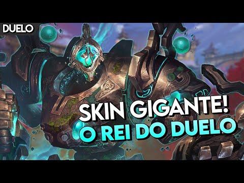 SKIN GIGANTE! O MELHOR GUARDIAN DO DUELO! YMIR - Ranked Duel - Smite BR
