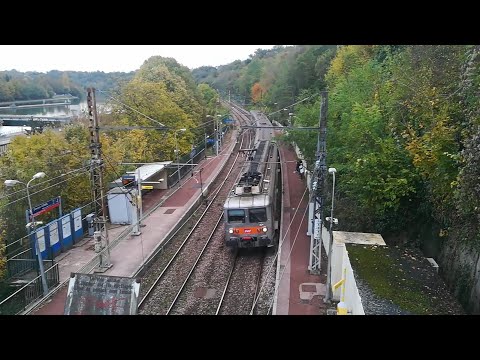 RER D Z5300 à / at Le Plessis-Chenet & Le Coudray-Montceaux