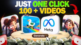 Generate Unlimited AI Videos in One Click | Auto Meta