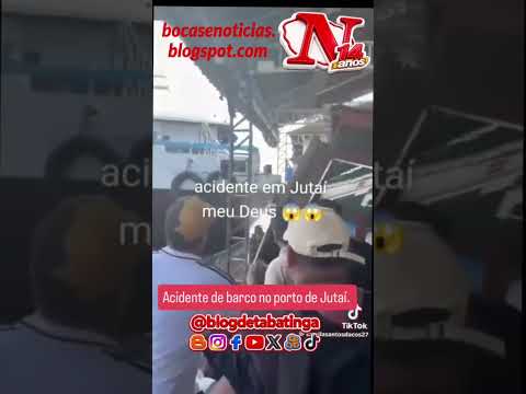 Barco invade porto e destrói agência em Jutaí (AM).