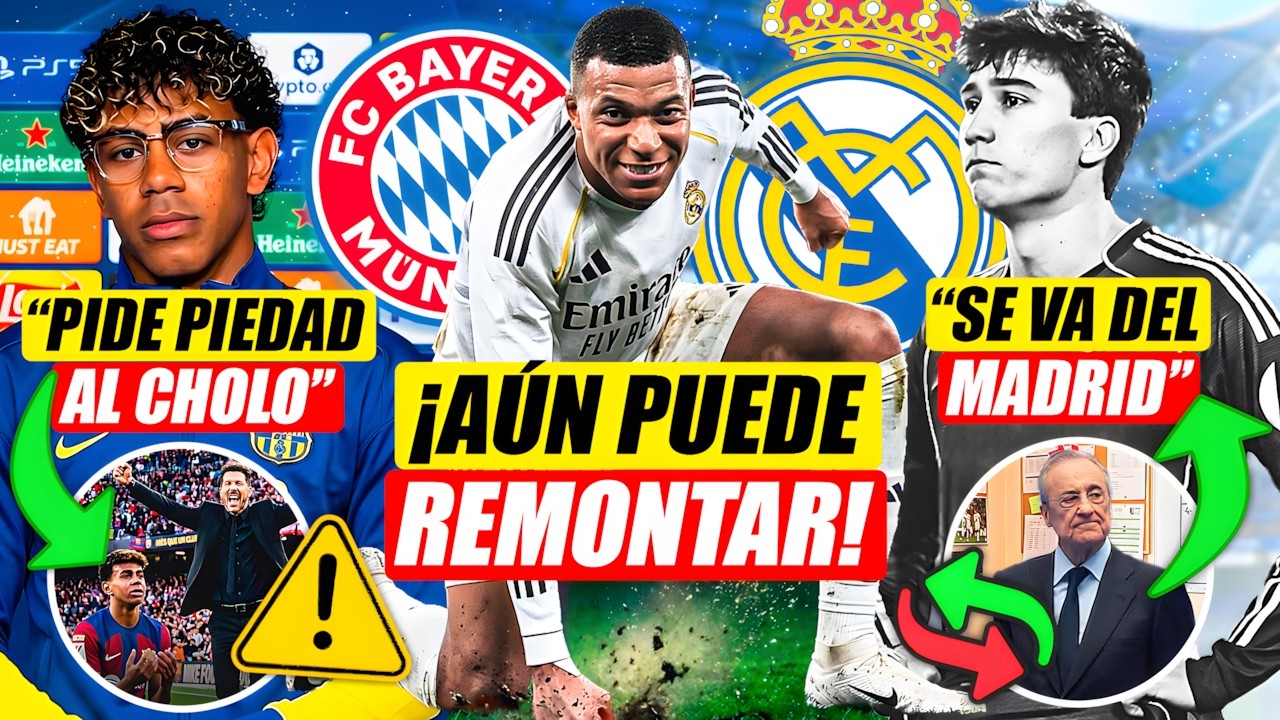 ¡LAMINE YAMAL VUELVE A HABLAR DE MÁS! | GONZALO SE VA DEL MADRID | EL REAL MADRID REMONTARÁ 100%