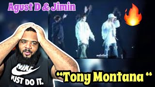 Agust D (Suga) with Jimin - Tony Montana at 3th Muster ARMY ZIP 2016 | REACTION