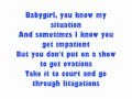 Fabolous Can't Let You Go Lyrics 
