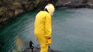 preview picture of video 'Here comes the Chicken Man!!!  Do Chickens fly? The Blue Lagoon...'