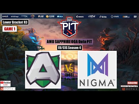 ALLIANCE vs NIGMA -Game 1 | Lower Bracket R3 | All Games | Full Match | AMD SAPPHIRE OGA DOTA PIT S4