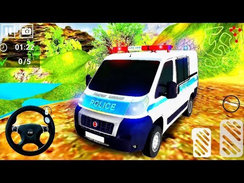 Offroad Police Van 4x4 Driver Simulator Vehicle Missions - Android GamePlay