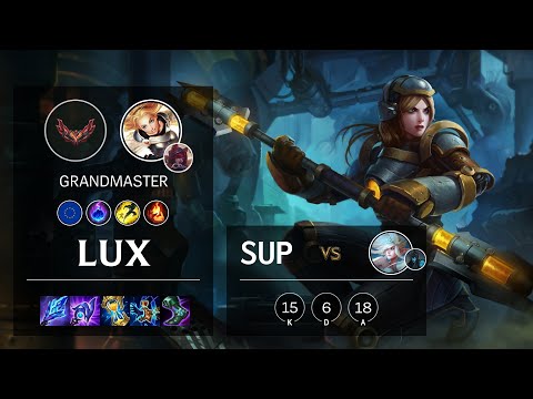 Lux Support vs Janna - EUW Grandmaster Patch 12.3